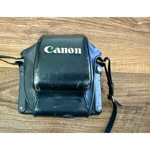 Canon AE-1 Black 35mm Film Camera, Power winder A,Speedlite‎ Flash, Tiffin Len